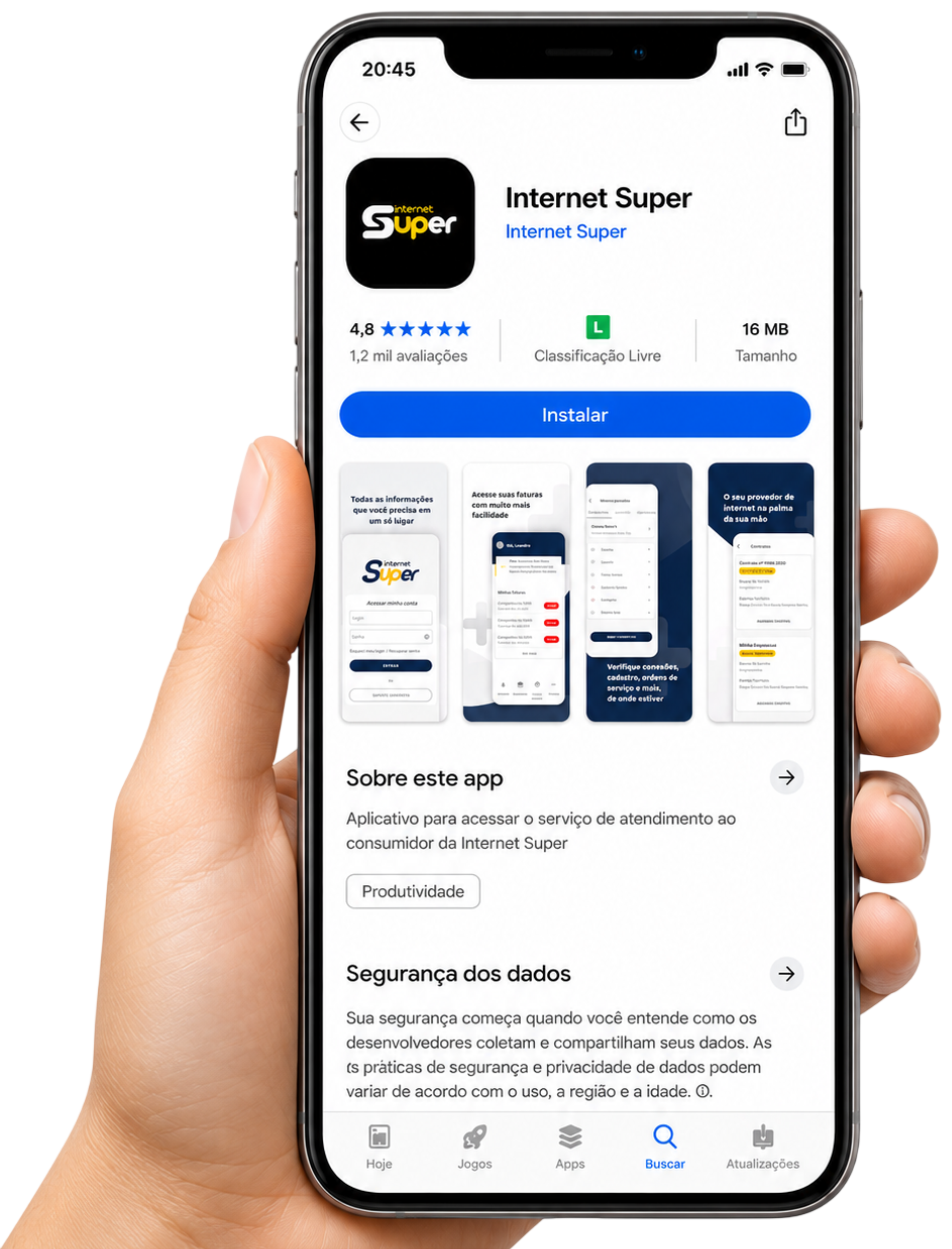 App Internet Super